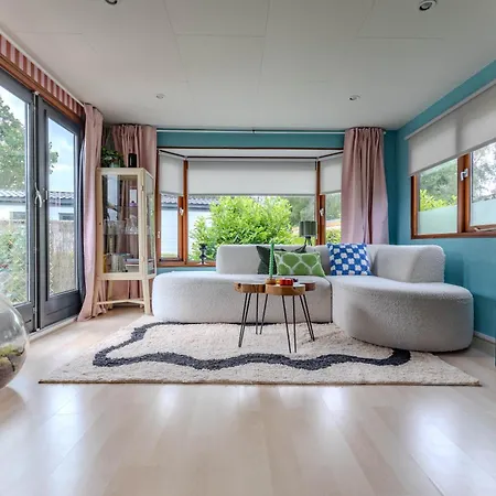 شقة Bosgeluk Veluwe Familiechalet Met Tuin Nabij Bos En Zwembad